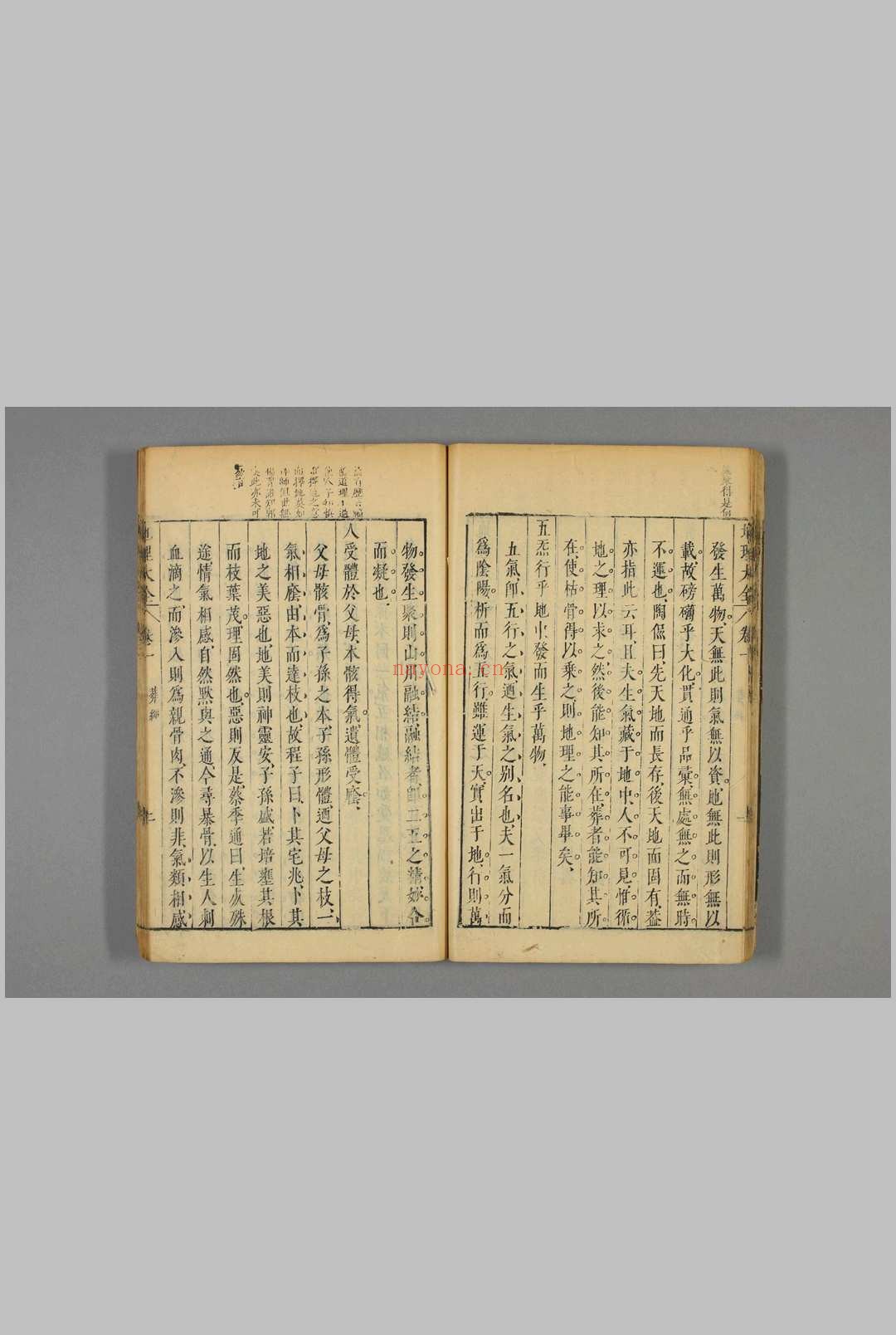 地理大全. 1-2集 李国木 删定 武林 崇善堂
