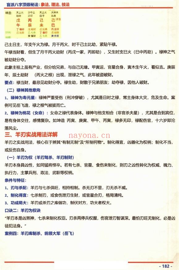 《盲派八字顶级秘法:象法.理法.技法》上下两册共604页