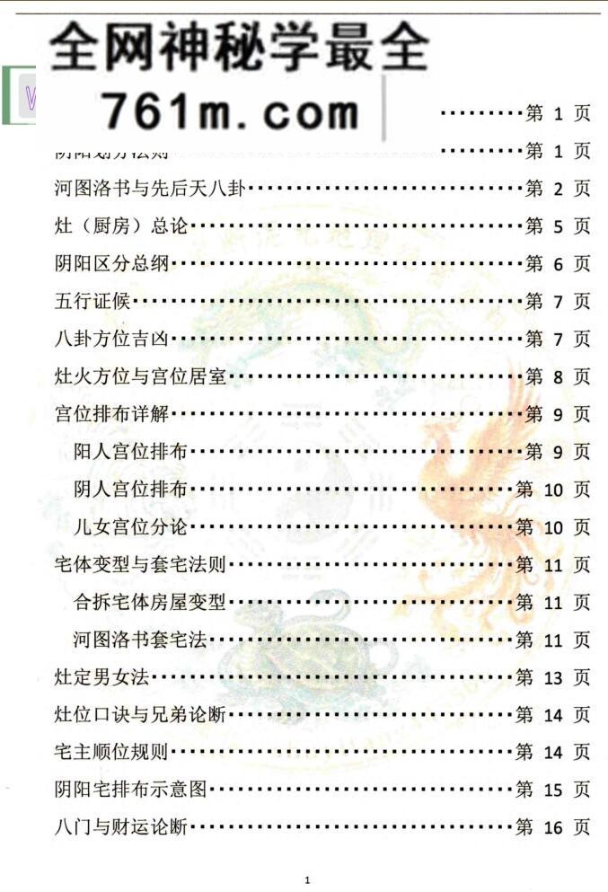 李云奇弟子《一宅断课件》形家秘传河洛一宅断：风水堪舆资料